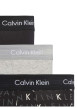 Thumbnail Lot de 3 Boxers noirs avec inscriptions Calvin Klein pour homme en coton - Image 4