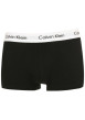 Thumbnail Lot de 3 Boxers en coton multicolores unis avec taille élastiquée et marque - Image 2