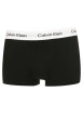 Thumbnail Lot de 3 Boxers en coton multicolores unis avec taille élastiquée et marque - Image 6