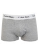 Thumbnail Lot de 3 Boxers en coton multicolores unis avec taille élastiquée et marque - Image 7