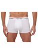 Thumbnail Lot de 3 Boxers en coton multicolores unis avec taille élastiquée et marque - Image 12