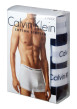 Thumbnail Lot de 3 Boxers en coton multicolores unis avec taille élastiquée et marque - Image 13