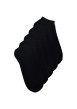 Thumbnail Lot de 5 paires de chaussettes noires unies basses identiques - Image 2