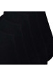 Thumbnail Lot de 5 paires de chaussettes noires unies basses identiques - Image 3