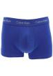 Thumbnail Lot de 3 Boxers en coton bleus unis avec taille élastiquées ton sur ton - Image 2