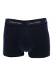 Thumbnail Lot de 3 Boxers en coton bleus unis avec taille élastiquées ton sur ton - Image 3