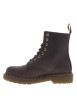 Thumbnail Bottines en cuir marron à talon décroché bas avec des lacets ronds - Image 10