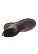 Thumbnail Bottines en cuir marron à talon décroché bas avec des lacets ronds - Image 11