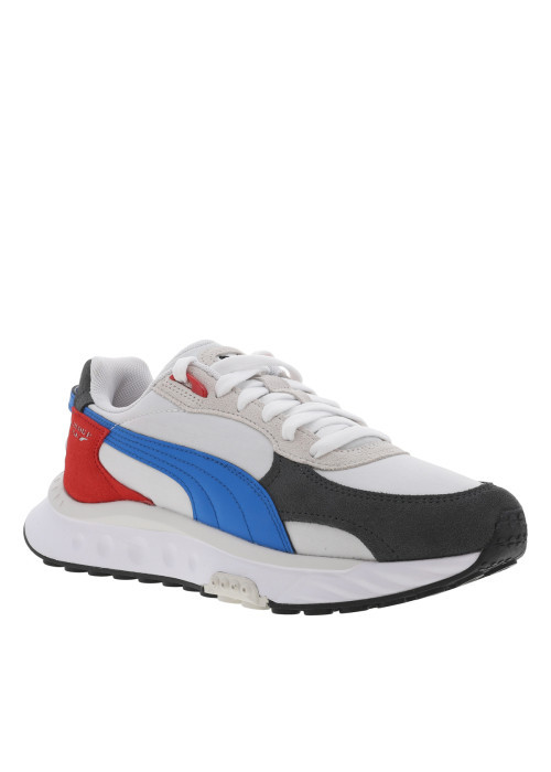 Sneakers WILD RIDER ROLLIN blanches avec semelle à crans