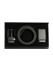 Thumbnail Ceinture marron unie avec une boucle métallique argentée rectangle - Image 3