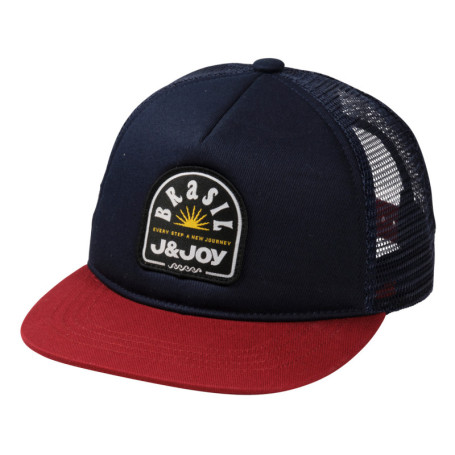 Casquette trucker marine en coton