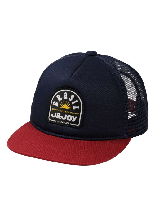 Casquette trucker marine en coton
