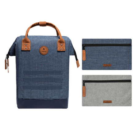Sac à dos marine uni avec poches...
