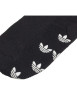 Thumbnail Lot de 2 paires de chaussettes basses multicolores en coton mélangé fantaisie avec une coupe mi-haute - Image 2