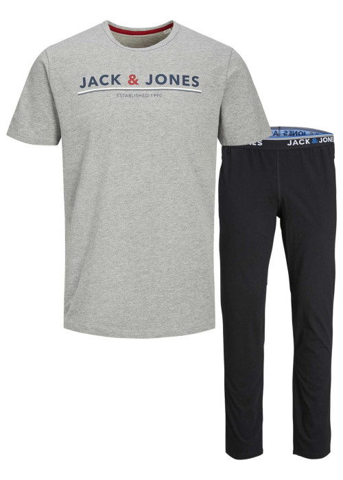Coffret t-shirt col rond et pantalon en coton Jacmont multicolore
