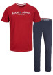 Thumbnail Coffret t-shirt col rond et pantalon en coton Jacmont multicolore