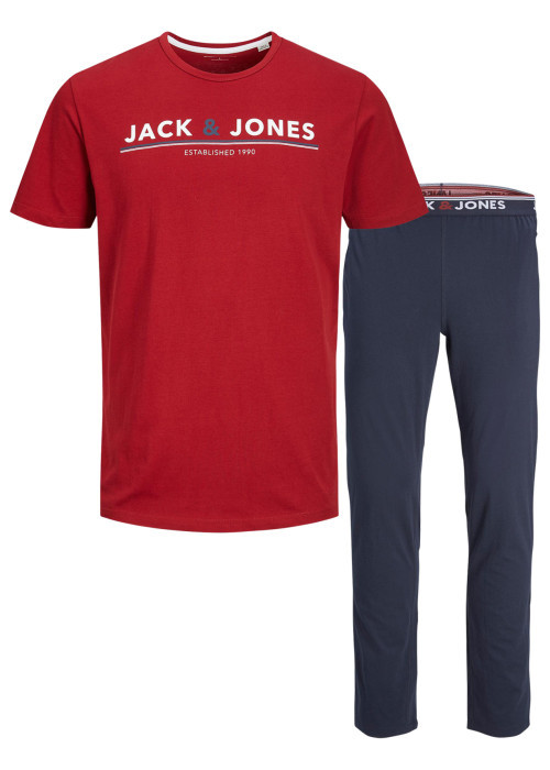 Coffret t-shirt col rond et pantalon en coton Jacmont multicolore