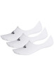 Thumbnail Lot de 3 paires de chaussettes basses blanches invisibles en coton