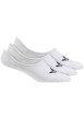 Thumbnail Lot de 3 paires de chaussettes basses blanches invisibles en coton - Image 2