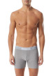 Thumbnail Lot de 3 boxers multicolores, en coton stretch et à coupe longue - Image 2