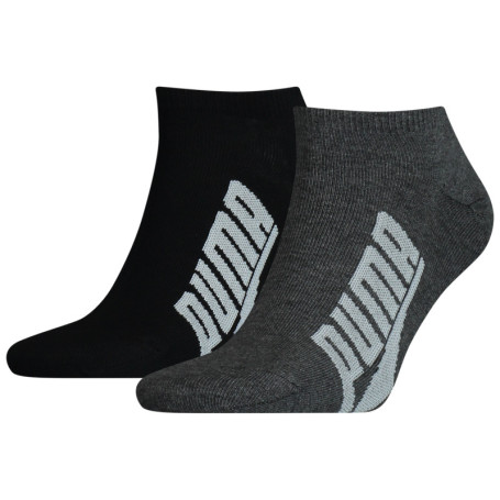 Lot de 2 paires de chaussettes noires unies...