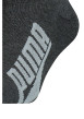 Thumbnail Lot de 2 paires de chaussettes noires unies avec une coupe mi-haute - Image 3