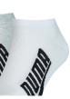 Thumbnail Lot de 2 paires de chaussettes basses blanches unies avec coupe mi-haute - Image 4