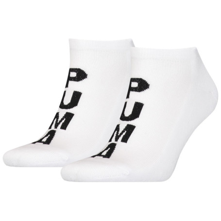 Lot de 2 paires de chaussettes blanches logotypées