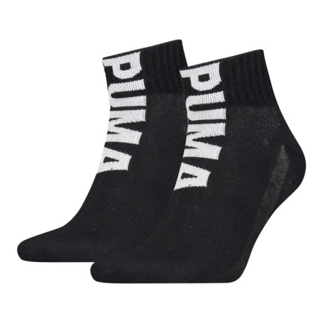 Lot de 2 paires de chaussettes noires mi-hautes...