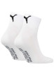 Thumbnail Lot de 2 paires de chaussettes blanches mi-hautes logotypées - Image 2