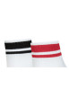 Thumbnail Lot de 2 chaussettes mi-hautes blanches fantaisies en coton mélangé - Image 2