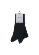 Thumbnail Lot de 2 chaussettes hautes marine avec logo de la marque brodé sur la tige - Image 2