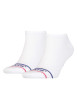 Thumbnail Lot de 2 paires de chaussettes basses blanc en coton mélangé unies