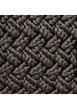 Thumbnail Ceinture tréssée kaki unie avec un passant noir brodé et une boucle rectangle - Image 3