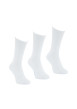 Thumbnail Lot de 3 paires de chaussettes hautes blanches brodées en mutlicolore - Image 4