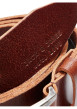 Thumbnail Ceinture Paul en cuir marron unie avec boucle carrée en métal - Image 9