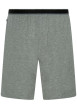 Thumbnail Short de pyjama gris uni coupe droite fluide avec taille élastiquée - Image 2