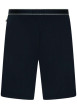 Thumbnail Short de pyjama marine uni coupe droite fluide avec taille élastiquée - Image 2
