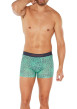 Thumbnail Boxer vert en coton fantaisie avec motif tigres - Image 3