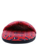 Thumbnail Pantoufles ouvertes rouges à motif voitures et caravanes marines - Image 4