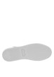 Thumbnail Baskets basses style tennis pur cuir bblanc à doublure contrastée - Image 6