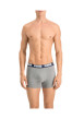 Thumbnail Lot de 2 boxers classiques marine et gris en coton avec taille élastiquée - Image 5