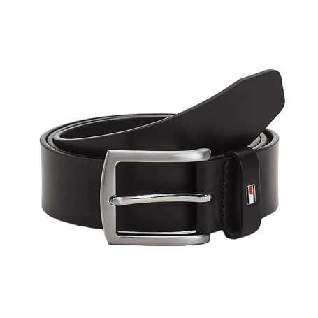 Ceinture noire en cuir fantaisie avec boucle...