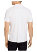 Thumbnail Polo en coton blanc uni coupe droite avec un col fermé par 2 boutons - Image 4