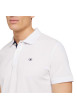 Thumbnail Polo en coton blanc uni coupe droite avec un col fermé par 2 boutons - Image 8