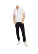 Thumbnail Polo en coton blanc uni coupe droite avec un col fermé par 2 boutons - Image 18