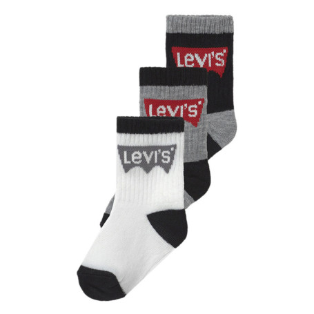 Lot de 3 paires de chaussettes Basses noire