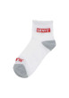 Thumbnail Chaussettes basses fantaisie grise et anthracite à logo all over, lot de 6 paires - Image 5