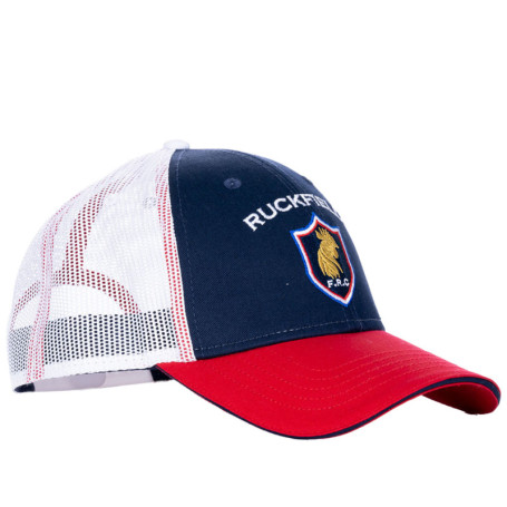 Casquette homme Ruckfield marine et Mesh blanc