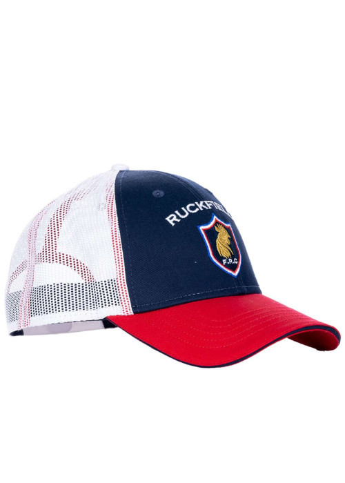 Casquette homme Ruckfield marine et Mesh blanc